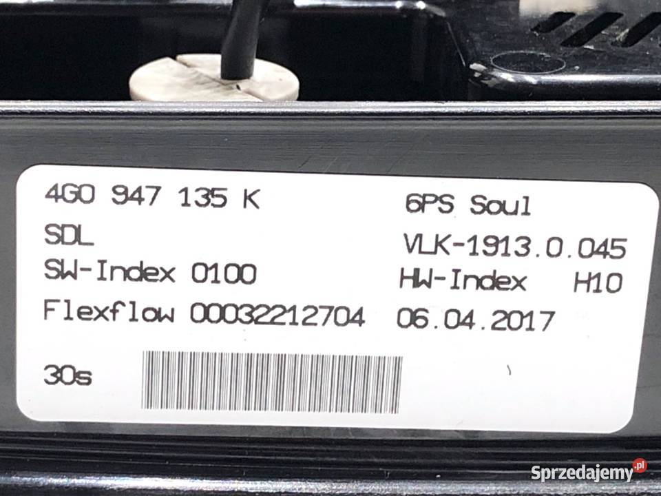 LAMPA SUFITOWA AUDI A6 C7 4G0947135K Kombi 1118 podkarpackie