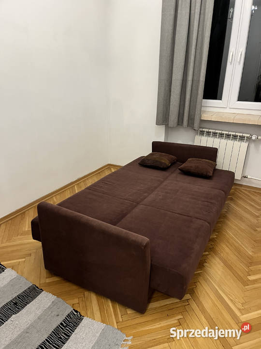 Sofa mała brązowa mazowieckie Warszawa