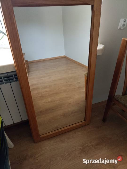 Lustro w drewnianej ramie świętokrzyskie Łoniów sprzedam