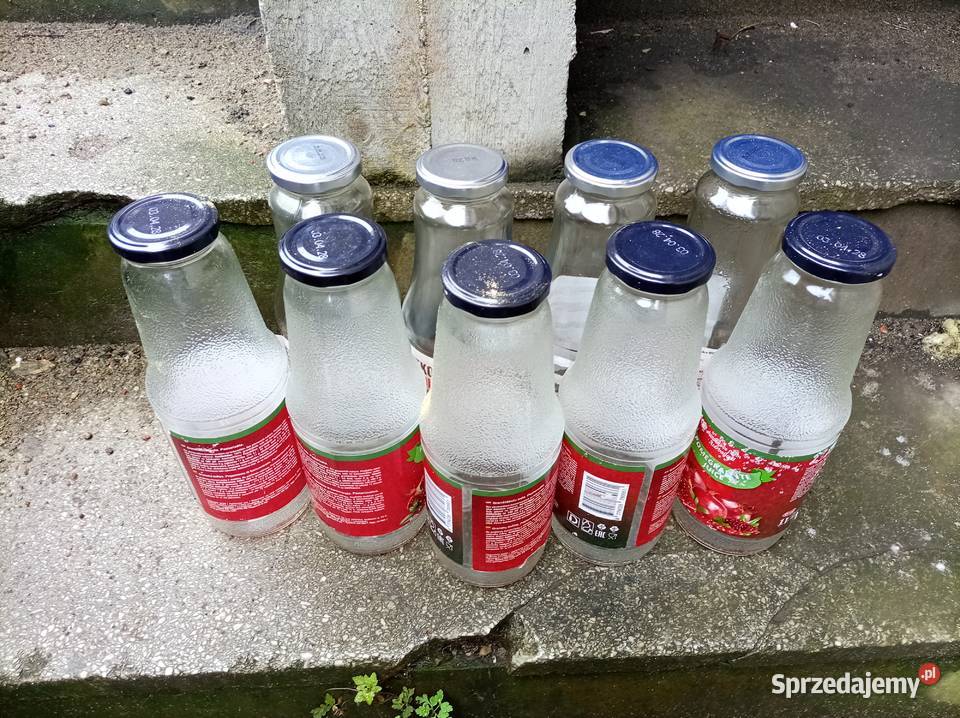 butelki do soku pojemność 1L pomorskie Wejherowo sprzedam