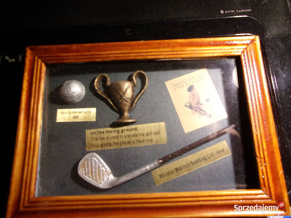 Prezent wielbiceli GOLFA obazek z historia tego sprzedam