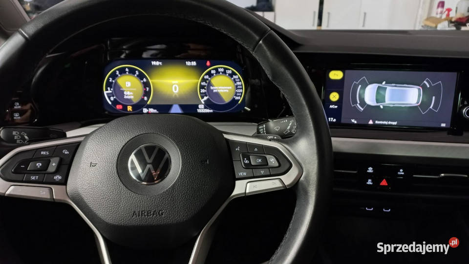 Volkswagen Golf DSG 15 eTSI EVO Salon Pełen asystent pasa ruchu Gdańsk