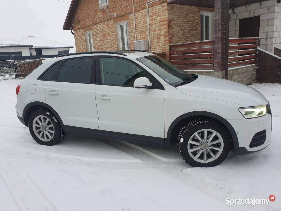Audi Q3 Lift 20Tdi Quattro 2017r światła do jazdy dziennej podlaskie Ciechanowiec