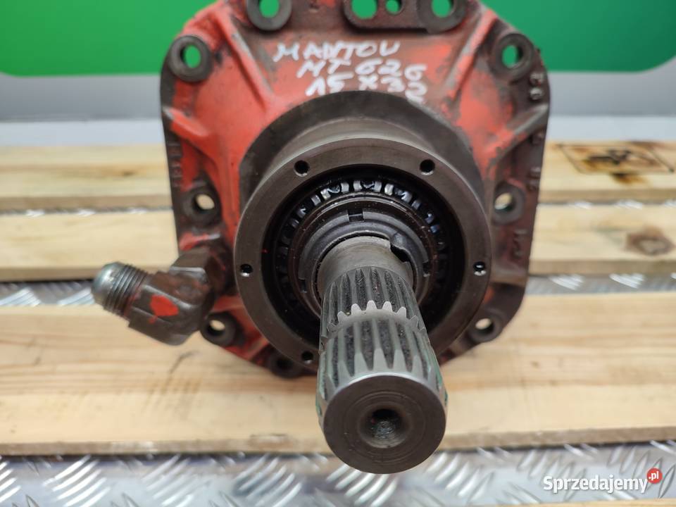 Dyferencjał Manitou Mt 626 Carraro 15x32 przód Wilkowo sprzedam
