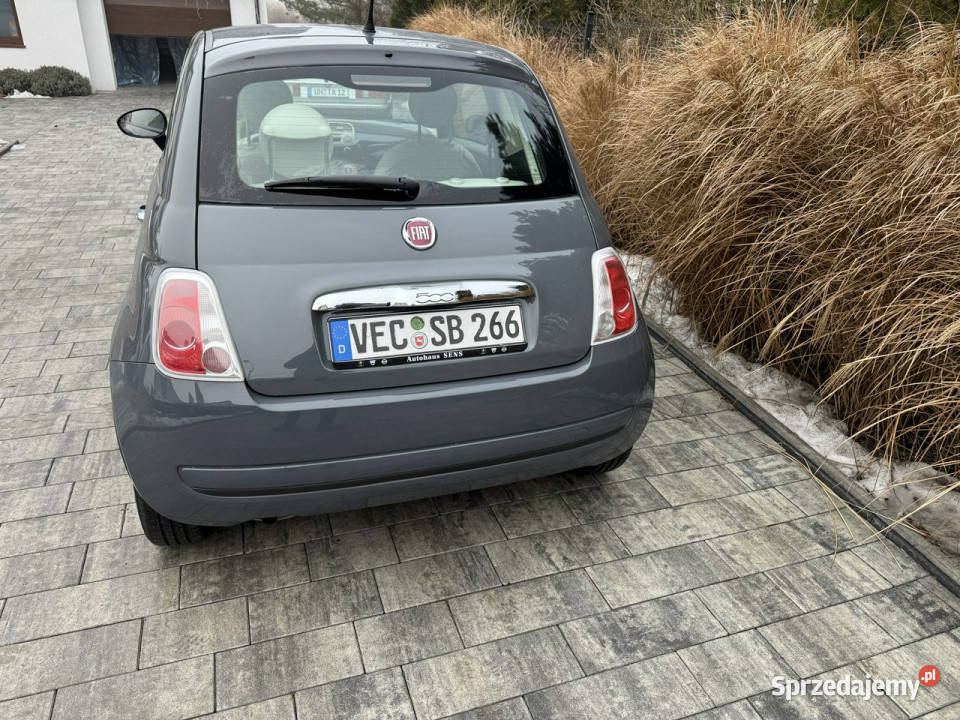 Fiat 500 ZADBANY oryginalny przebieg I 2007 komputer pokładowy 500 Poznań