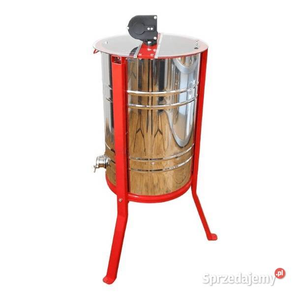 Miodarka 2 ramkowa ręczna uniwersalna ze stali