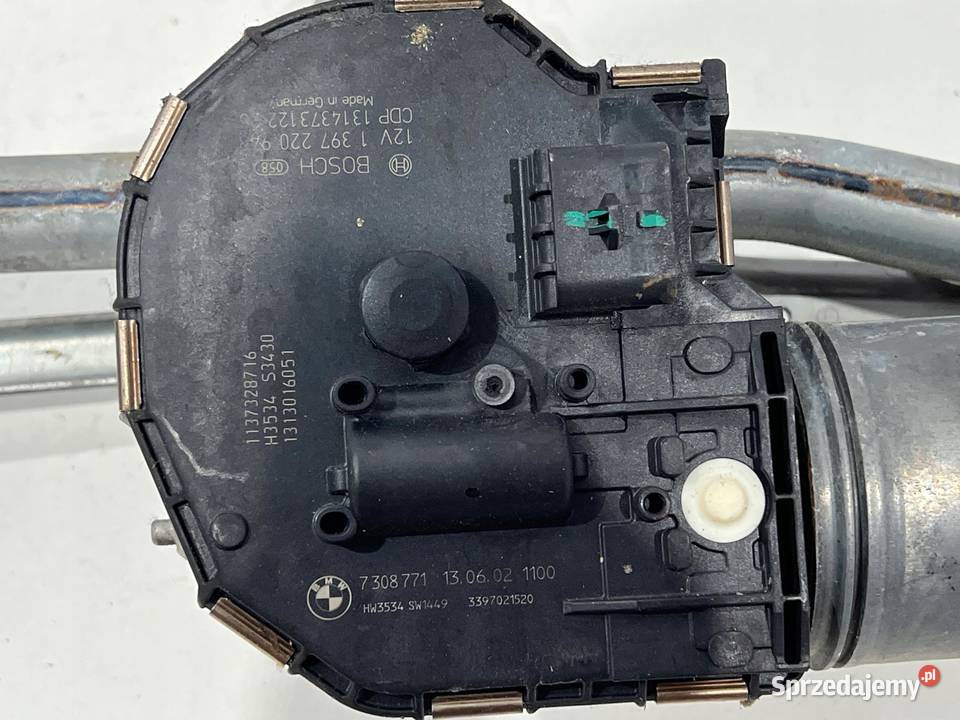 BMW F01 F02 F10 F11 MECHANIZM WYCIERACZEK EUROPA