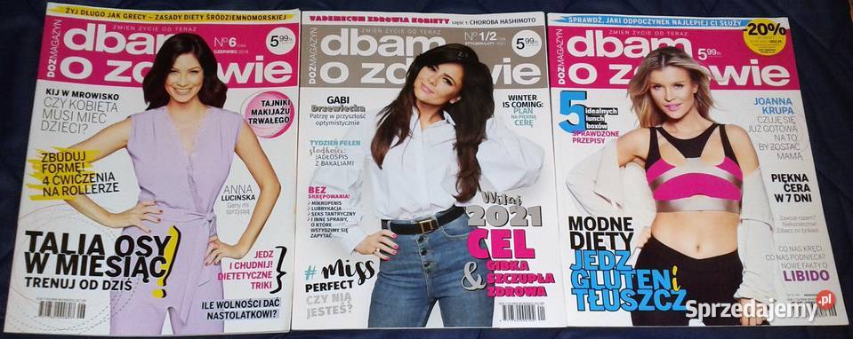 Dbam o zdrowie 8 czasopism miesięcznik