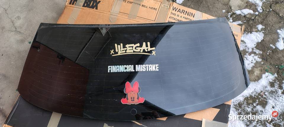 Seat Leon Kombi III 2016 szyba tylna w klapę Niepołomice sprzedam