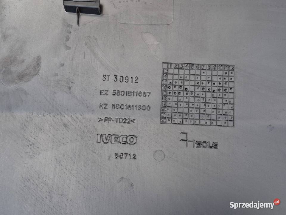 IVECO DAILY 14 LISTWA BOCZNA LEWA NAKŁADKA Bieleń