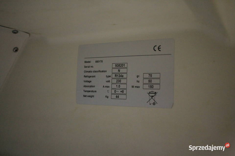 Stalgast szafa chłodnicza 1drzwiowa nierdzewna Gastronomia Pszczyna