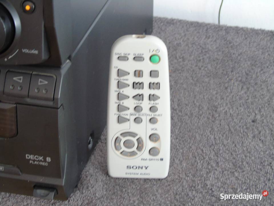 Wieża Sony HCDH551 pilot mocna WYSYŁKA Jasło sprzedam