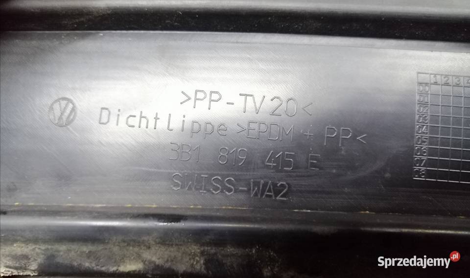 Podszybie osłona podszybia Passat b5 fl lift 3b1 Zagórz sprzedam