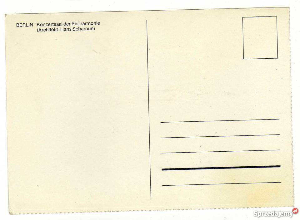 BERLIN NIEMCY POCZTÓWKA