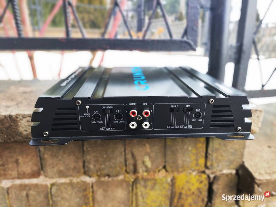 Wzmacniacz samochodowy 2 kanałowy Crunch GPX6002 Car audio