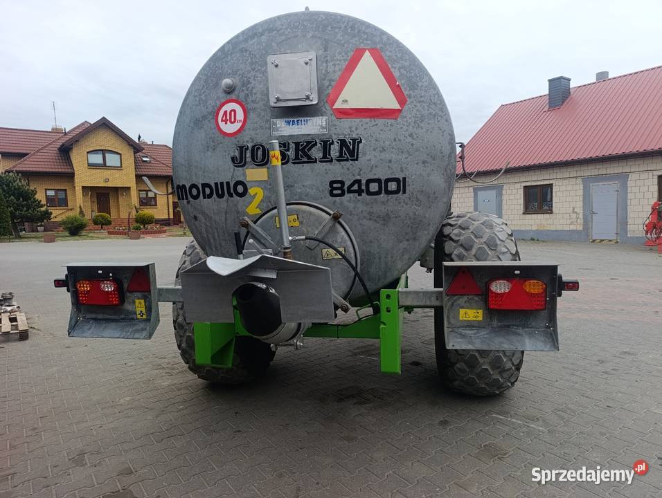 Joskin 8400l modulo beczkowóz wóz asenizacyjny Ostrożne