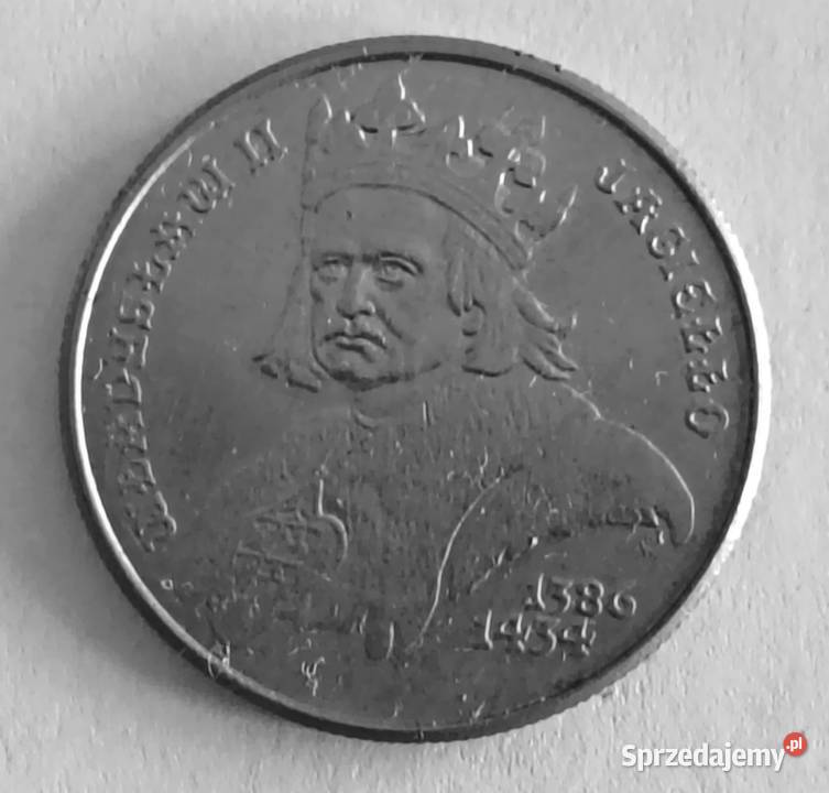 500 Złotych 1989 Władysław II Jagiełło Moneta Bielsko-Biała sprzedam
