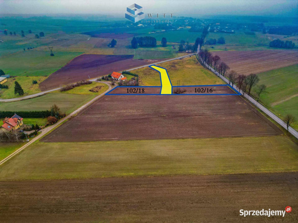 Grunt 950 metrów Filice Nieruchomości warmińsko-mazurskie
