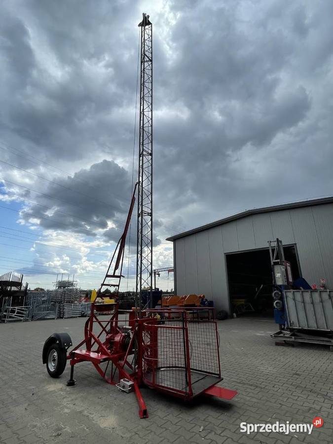 Wyciąg winda budowlana ALOYS ZEPPENFELD wielkopolskie Ślesin