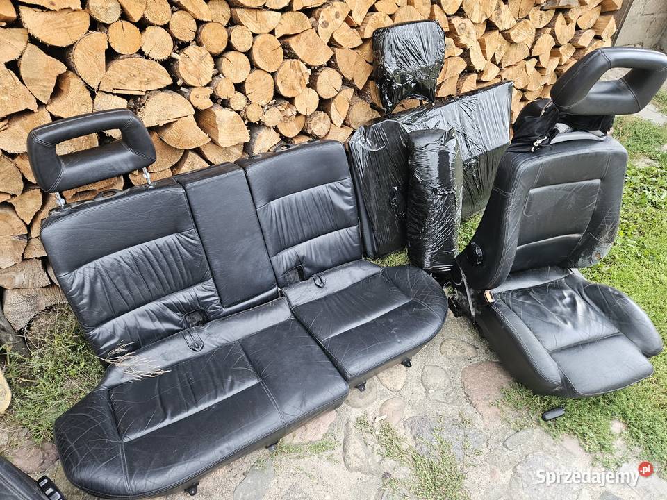 Fotele sport kubełkowe skóra Audi 80 Avant B4 B3 Sokółka