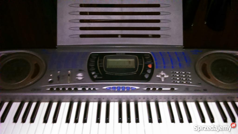 Keyboard CASIO CTK671 Sielce Prawe