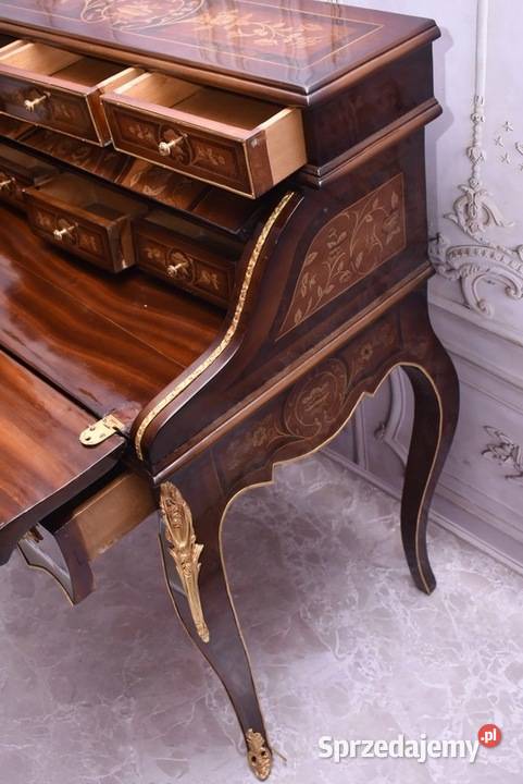 Sekretera Biurko Intarsjowane Sekretarzyk Komoda małopolskie Kraków sprzedam