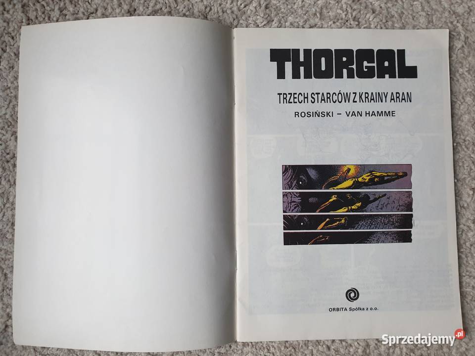 Thaorgal Trzech Starców z Krainy Aran Orbita
