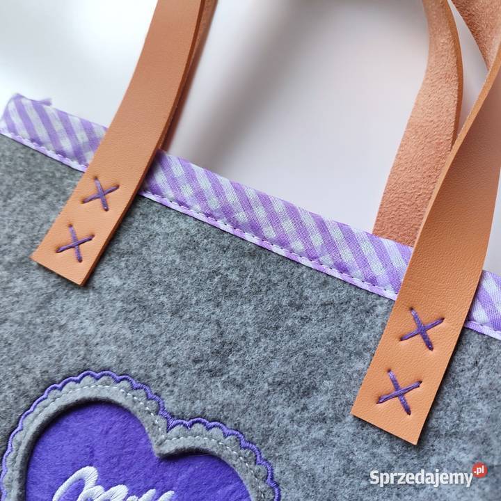 Torebka dziecięca z filcu Milka Katowice sprzedam