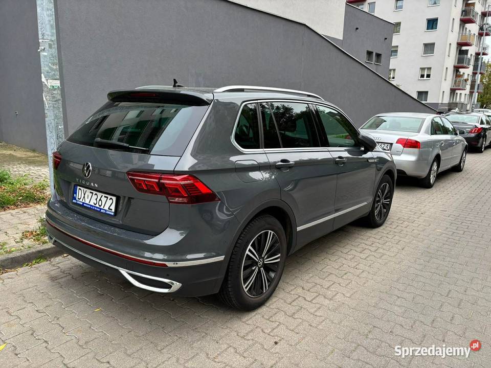 Volkswagen Tiguan 2021r elegance 15TSI 62300 nieuszkodzony Wrocław