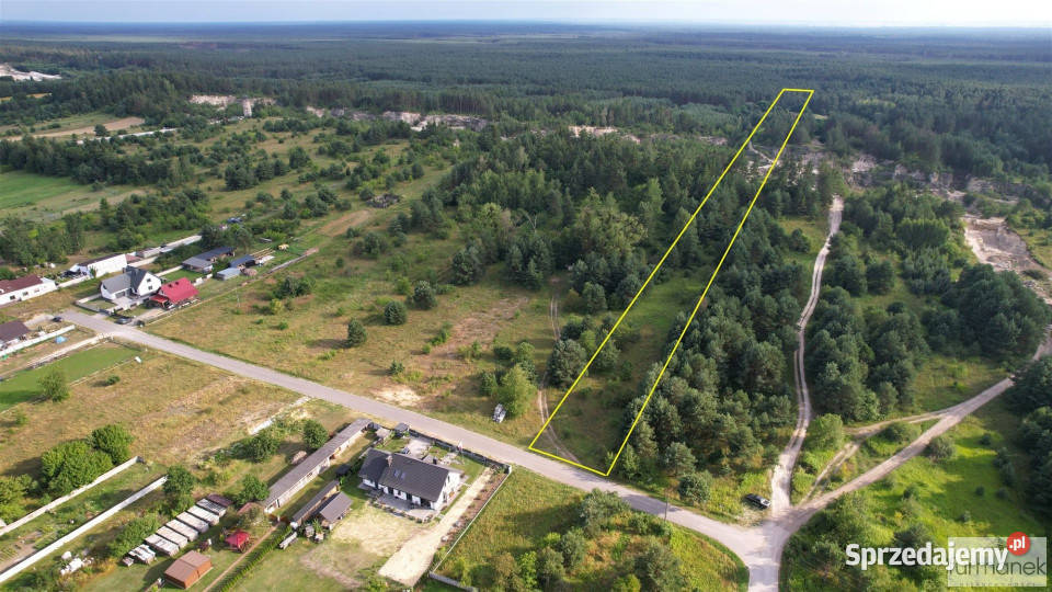 Ogłoszenie działka Józefów 9830m2 szambo