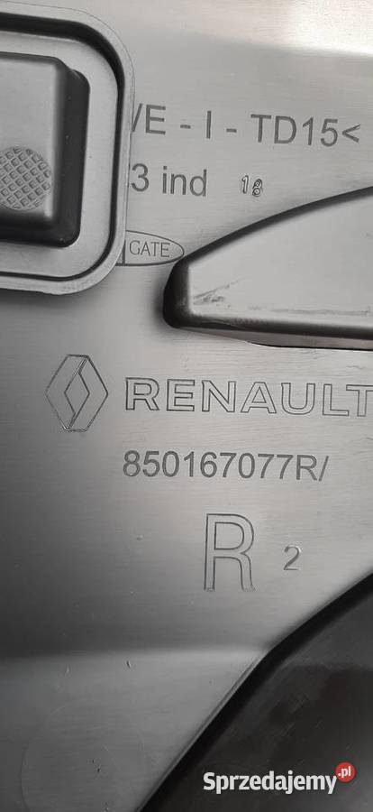 Renault Kangoo III narożnik tylnego zderzaka śląskie Mysłowice