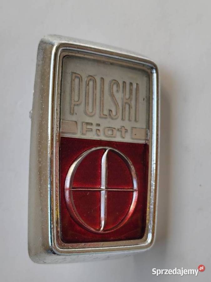Plakietka Fiata Polskiego FSO 125 chrom Emblematy Łódź