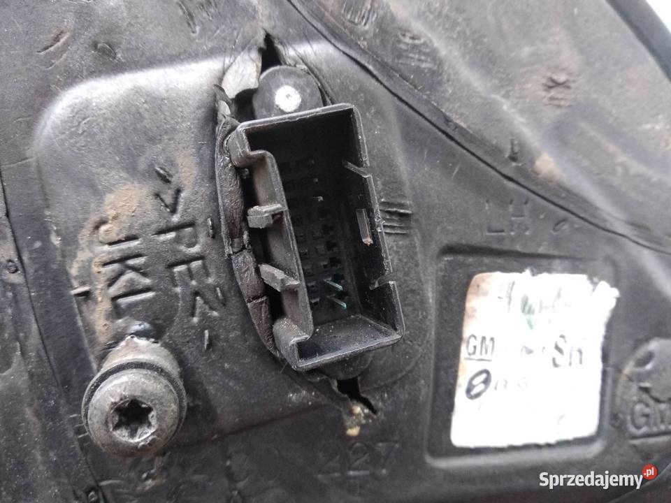 Opel Astra H GTC lusterko zewnętrzne lewe Sieradz sprzedam