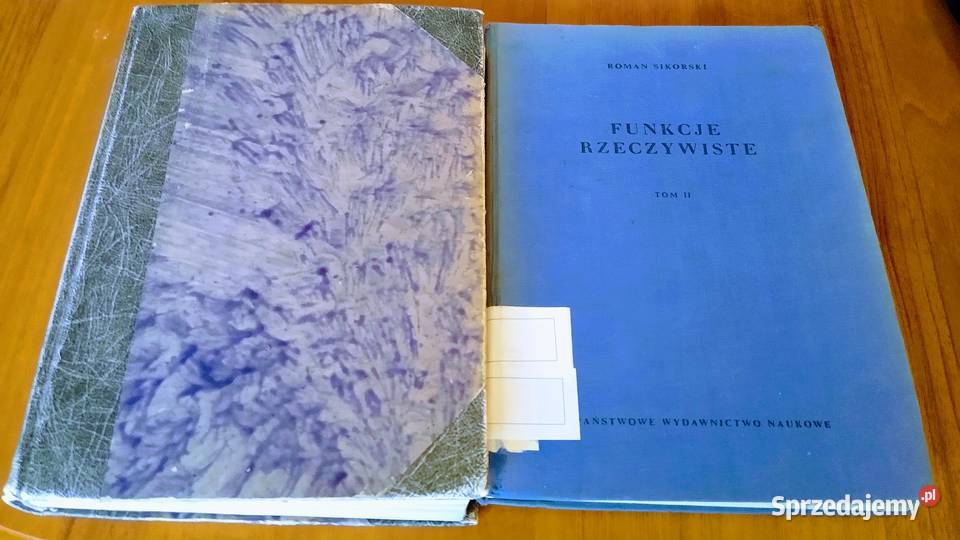 Funkcje rzeczywiste Tom 1 2 Monografie Gdańsk