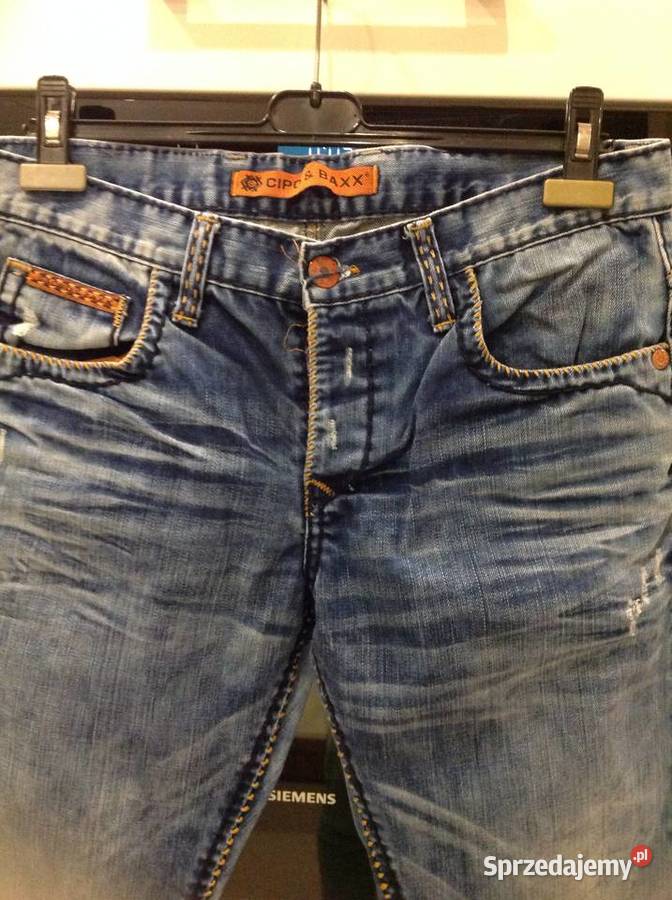 Spodnie Jeans Męskie CIPO BAXX L j nowe lubuskie Nowa Sól