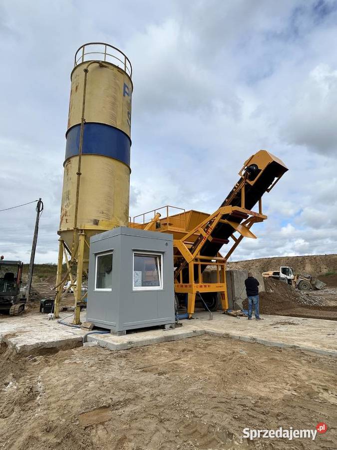 Węzeł betoniarski betoniarnia wytwórnia lubelskie Parczew