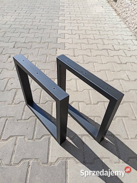Nogi do kwietnika stolika ławy metalowe LOFT 40cm Trębaczew