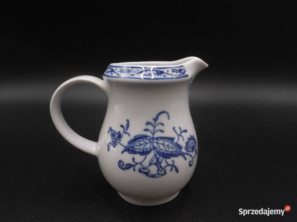 Porcelanowy mlecznik wzór cebulowy KAHLA Raszków