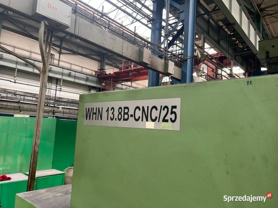 WYTACZARKA TOS VARNSDORF WHN 138 B x 3500mm CNC Pleszew