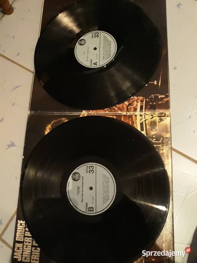 CREAM LIVE 2 LP Karussell1972 Kolekcjonerskie Rzeszów