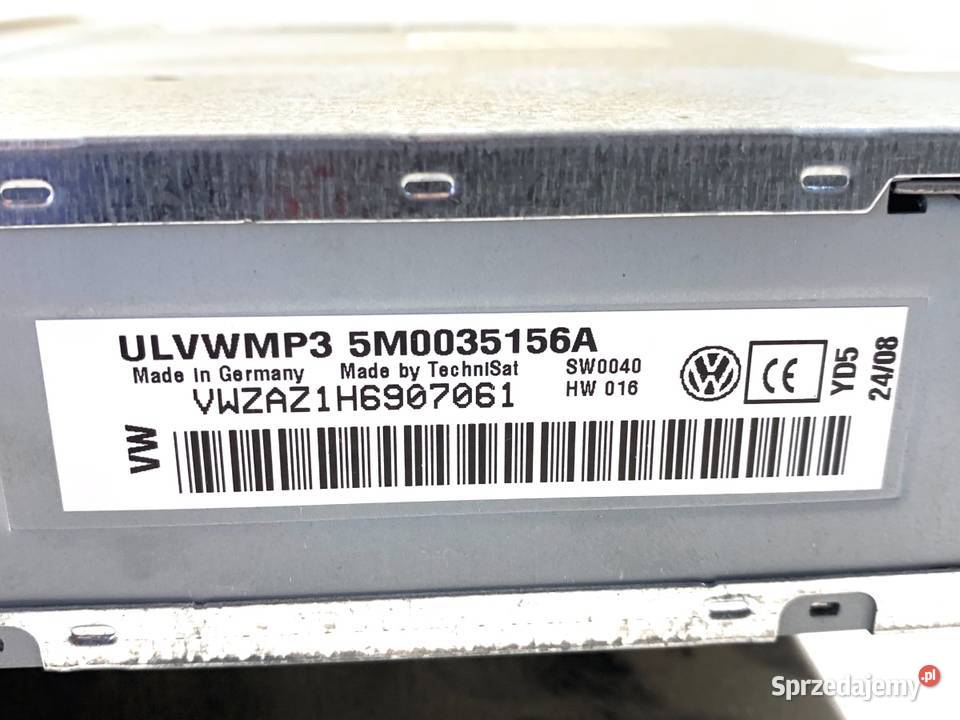 RADIO VW TIGUAN 5M0035156A 0718 ODTWARZACZ