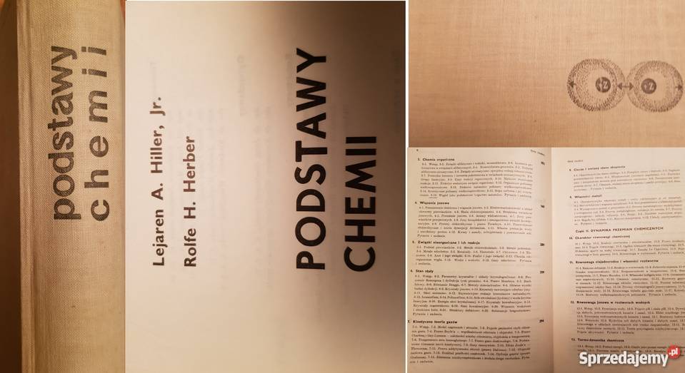 CHEMIA PODSTAWY CHEMII podręcznik naukowy Kielce sprzedam