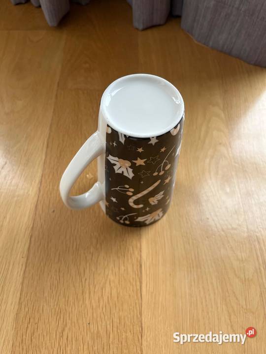 Kubek świąteczny wysoki 500 ml dekoracyjny Warszawa sprzedam