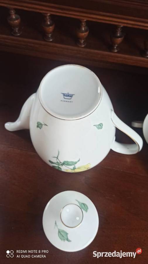 Filiżanka z talerzykiem deserowym Rosenthal Gdańsk