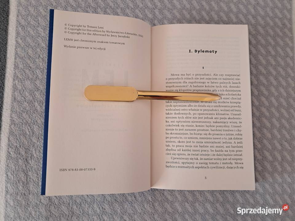 Książka Summa technologiae S Lem do sprzedania małopolskie Kraków