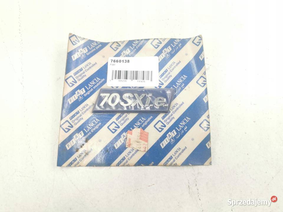 EMBLEMAT 70 SXIE FIAT UNO 1995 NOWY ORYGINALNY sprzedam