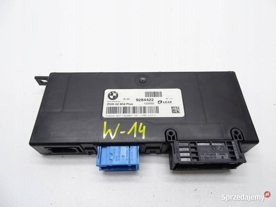 MODUŁ STEROWNIK KOMFORTU BMW F10 F11 9284422 Komputery sprzedam