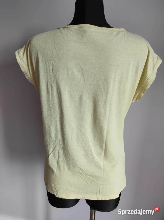 Lu Sens żółta bluzka z sercem 42 XL