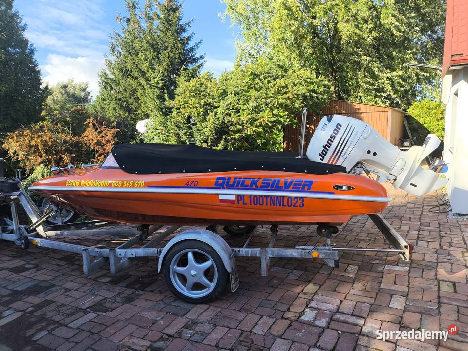 MOTORÓWKA QUICKSILVER 470ROSTYLESUZUKI DF140 Trzeciewiec