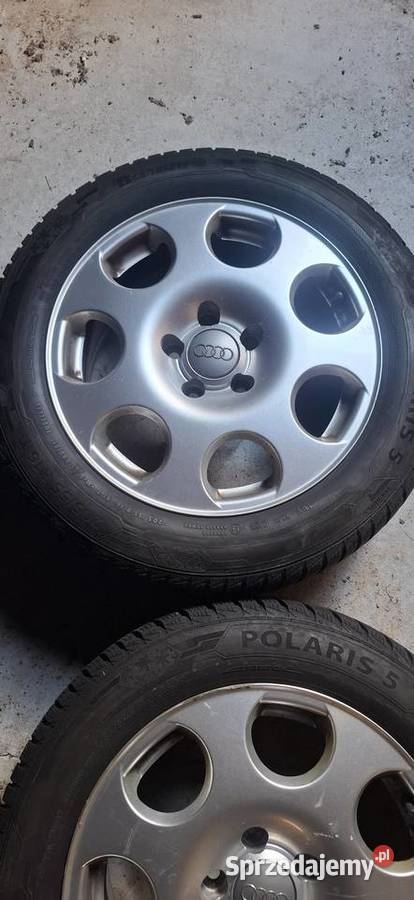 Alufelgi oryginalne Audi A4 B6 B7 A6 5x112 opony Czarne Błoto